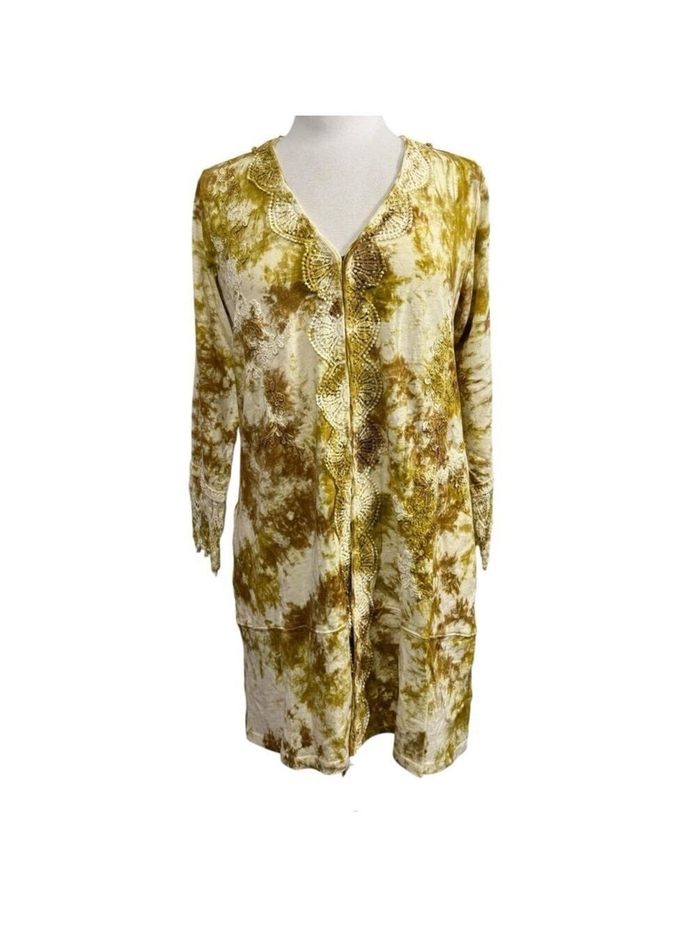 Women's LOGO Lavish Cardigan,‎ S, Olive NWT